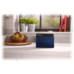 Pure Audio-- Pop Maxi S - Navy - Stereo DAB Digital and FM Radio with Bluetooth - High Quality Digital Radio - Avvenice