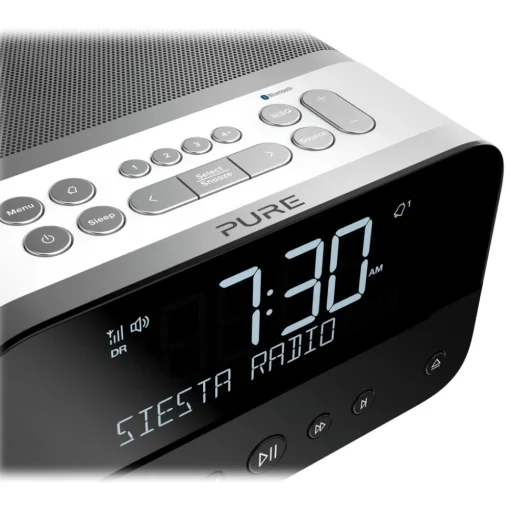 Pure Audio-- Siesta Home - Polar - Premium Compact Music System - DAB+/FM/CD Player/Bluetooth - High Quality Digital Radio - Avvenice
