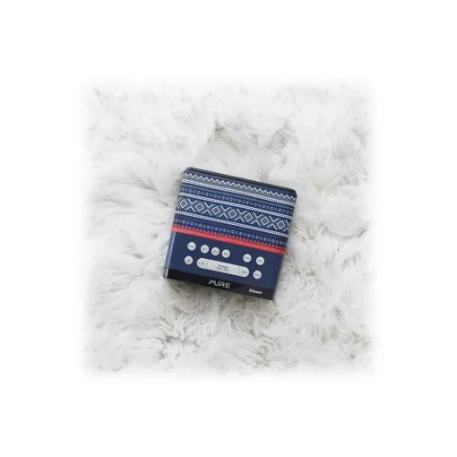 Pure Audio-- Siesta Rise Marius - Blue - Bedside DAB+/FM Alarm Clock Radio with Bluetooth - High Quality Digital Radio - Avvenice