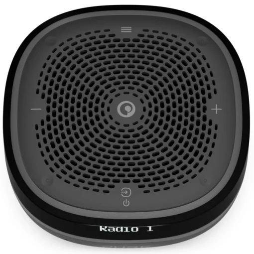 Pure Audio-- StreamR Splash - Charcoal - Smart Radio - High Quality Digital Radio - Avvenice