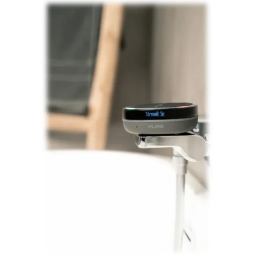Pure Audio-- StreamR Splash - Charcoal - Smart Radio - High Quality Digital Radio - Avvenice