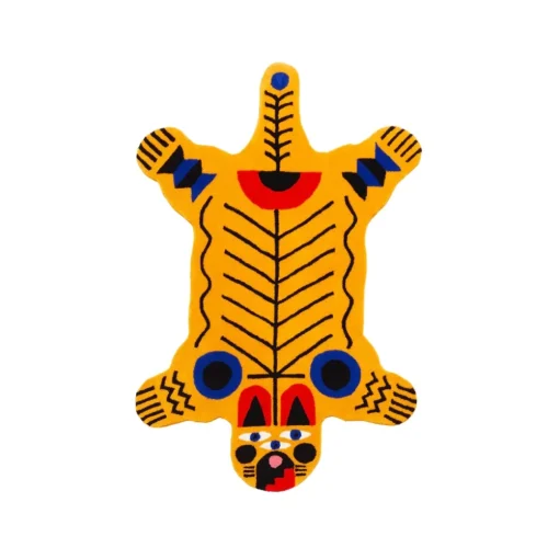Qeeboo Furnishings-- Carpet Oggian Italian Tiger L (Shaped) - Carpet by Marco Oggian - Furnishing - Home - Avvenice