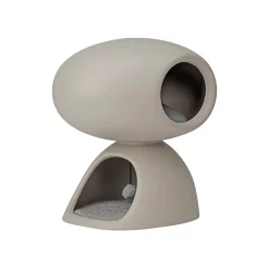 Qeeboo Furnishings-- Cat Cave - Dove Grey - Cat Cave by Stefano Giovannoni - Furnishing - Home - Avvenice