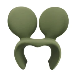 Qeeboo Furnishings-- Don’t F**K With The Mouse Armchair (Fabric) - Green - Armchair by Ron Arad - Furnishing - Home - Avvenice