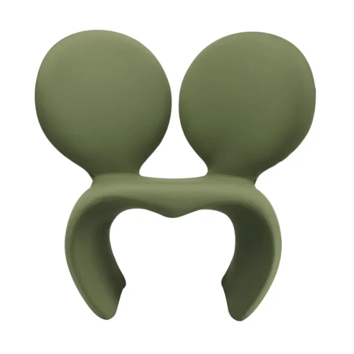 Qeeboo Furnishings-- Don’t F**K With The Mouse Armchair (Fabric) - Green - Armchair by Ron Arad - Furnishing - Home - Avvenice