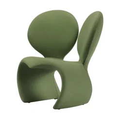 Qeeboo Furnishings-- Don’t F**K With The Mouse Armchair (Fabric) - Green - Armchair by Ron Arad - Furnishing - Home - Avvenice