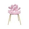 Qeeboo Furnishings-- Filicudi Chair - Set of 2 Pieces - Pink Brass - Chair by Marcantonio - Furnishing - Home - Avvenice