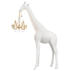 Qeeboo Lighting & Lamps-- Giraffe in Love M - White - Chandelier by Marcantonio - Lighting - Home - Avvenice