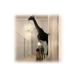 Qeeboo Lighting & Lamps-- Giraffe in Love M - White - Chandelier by Marcantonio - Lighting - Home - Avvenice