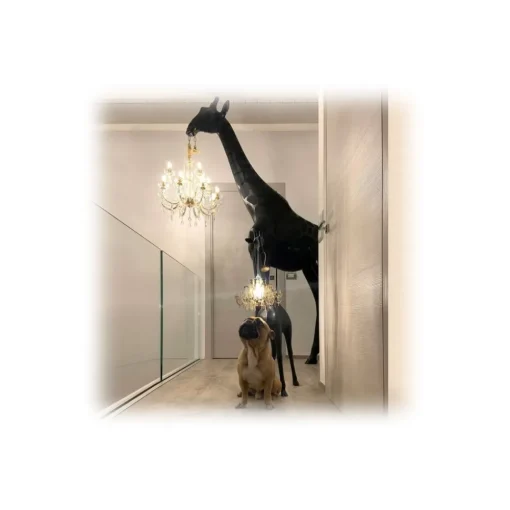 Qeeboo Lighting & Lamps-- Giraffe in Love M - White - Chandelier by Marcantonio - Lighting - Home - Avvenice