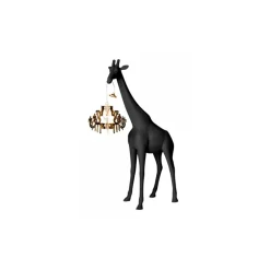 Qeeboo Lighting & Lamps-- Giraffe in Love XS - Black - Free Standing Lamp by Marcantonio - Lighting - Home - Avvenice