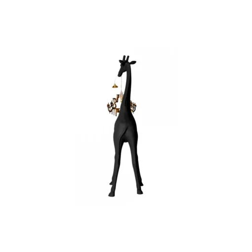 Qeeboo Lighting & Lamps-- Giraffe in Love XS - Black - Free Standing Lamp by Marcantonio - Lighting - Home - Avvenice