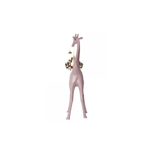 Qeeboo Lighting & Lamps-- Giraffe in Love XS - Dusty Rose - Free Standing Lamp by Marcantonio - Lighting - Home - Avvenice