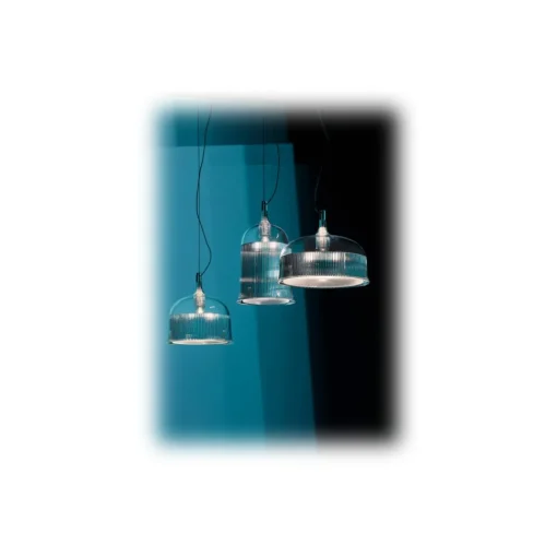 Qeeboo Lighting & Lamps-- Goblets Ceiling Lamp Wide - Transparent - Lamp by Stefano Giovannoni - Lighting - Home - Avvenice