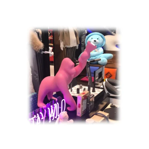 Qeeboo Lighting & Lamps-- Kong XS - Fuxia - Free Standing Lamp by Stefano Giovannoni - Lighting - Home - Avvenice