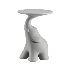 Qeeboo Furnishings-- Pako - Grey - Side Table by Stefano Giovannoni - Furnishing - Home - Avvenice