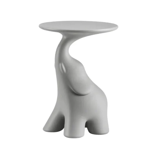 Qeeboo Furnishings-- Pako - Grey - Side Table by Stefano Giovannoni - Furnishing - Home - Avvenice