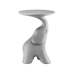 Qeeboo Furnishings-- Pako - Grey - Side Table by Stefano Giovannoni - Furnishing - Home - Avvenice