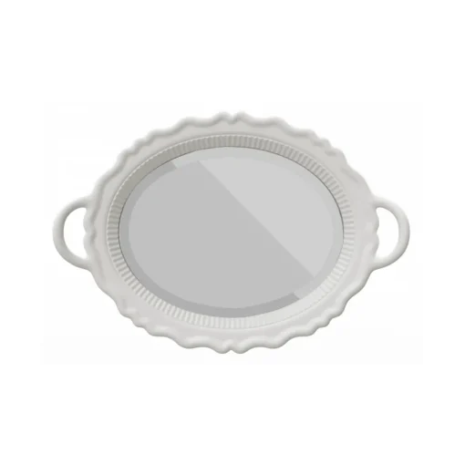 Qeeboo Home Accessories-- Plateau Miroir - White - Mirror by Studio Job - Furnishing - Home - Avvenice