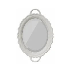 Qeeboo Home Accessories-- Plateau Miroir - White - Mirror by Studio Job - Furnishing - Home - Avvenice