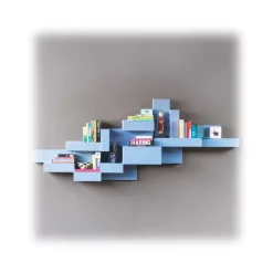 Qeeboo Furnishings-- Primitive Bookshelf - Grey - Bookshelf by Studio Nucleo - Furnishing - Home - Avvenice