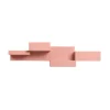 Qeeboo Furnishings-- Primitive Bookshelf XS - Pink - Bookshelf by Studio Nucleo - Furnishing - Home - Avvenice