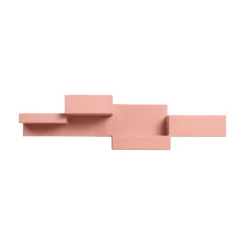Qeeboo Furnishings-- Primitive Bookshelf XS - Pink - Bookshelf by Studio Nucleo - Furnishing - Home - Avvenice