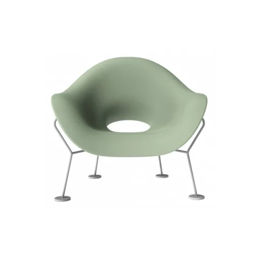Qeeboo Furnishings-- Pupa Armchair Powder Coat Outdoor - Green Balsam - Chair by Andrea Branzi - Furnishing - Home - Avvenice