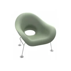 Qeeboo Furnishings-- Pupa Armchair Powder Coat Outdoor - Green Balsam - Chair by Andrea Branzi - Furnishing - Home - Avvenice