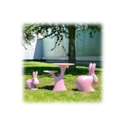 Qeeboo Furnishings-- Rabbit Chair - Light Grey - Chair by Stefano Giovannoni - Furniture - Home - Avvenice