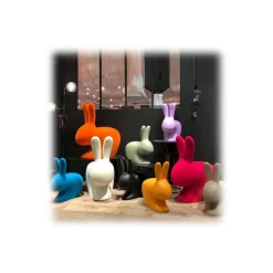 Qeeboo Furnishings-- Rabbit Chair Baby - Red - Chair by Stefano Giovannoni - Furniture - Home - Avvenice
