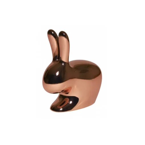 Qeeboo Furnishings-- Rabbit Chair Metal Finish - Copper - Chair by Stefano Giovannoni - Furniture - Home - Avvenice