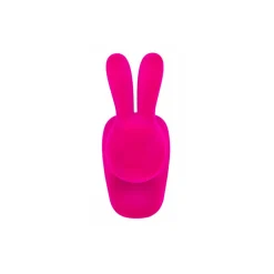 Qeeboo Furnishings-- Rabbit Chair Velvet Finish - Fuxia - Chair by Stefano Giovannoni - Furniture - Home - Avvenice