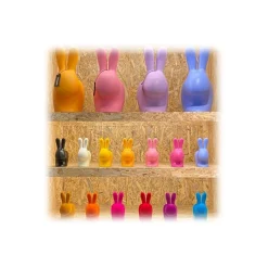 Qeeboo Home Accessories-- Rabbit XS Doorstopper - Light Blue - by Stefano Giovannoni - Furniture - Home - Avvenice