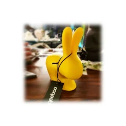 Qeeboo Home Accessories-- Rabbit XS Doorstopper - Light Blue - by Stefano Giovannoni - Furniture - Home - Avvenice