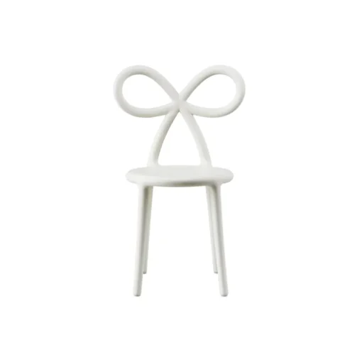 Qeeboo Furnishings-- Ribbon Chair Baby - White - Chair by Nika Zupanc - Furnishing - Home - Avvenice