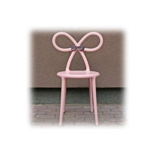 Qeeboo Furnishings-- Ribbon Chair Set of 2 Pieces - White - Chair by Nika Zupanc - Furnishing - Home - Avvenice