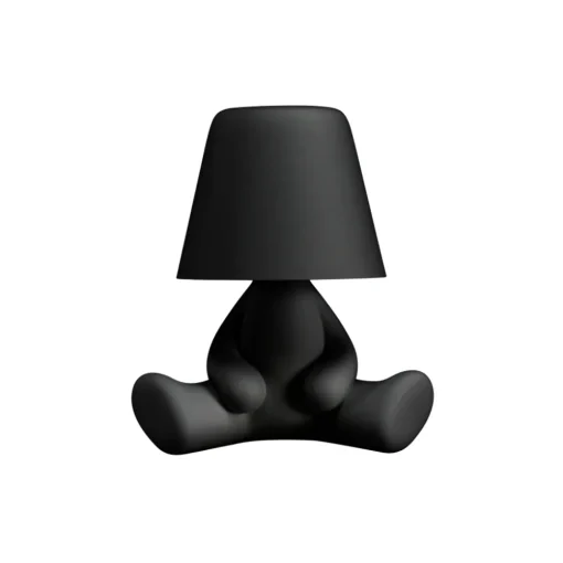 Qeeboo Lighting & Lamps-- Sweet Brothers JOE - Black - Lamp by Stefano Giovannoni - Furnishing - Home - Avvenice