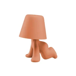 Qeeboo Lighting & Lamps-- Sweet Brothers RON - Terracotta - Lamp by Stefano Giovannoni - Furnishing - Home - Avvenice