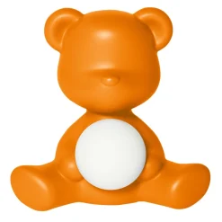 Qeeboo Lighting & Lamps-- Teddy Girl Rechargeable Lamp - Orange - Table Standing Lamp by Stefano Giovannoni - Lighting - Home - Avvenice