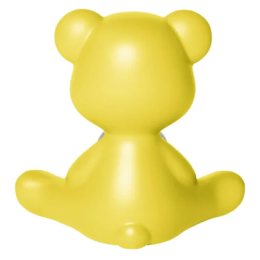 Qeeboo Lighting & Lamps-- Teddy Girl Rechargeable Lamp - Yellow - Table Standing Lamp by Stefano Giovannoni - Lighting - Home - Avvenice