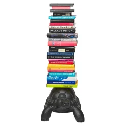 Qeeboo Furnishings-- Turtle Carry Bookcase - Black - Bookcase by Marcantonio - Furnishing - Home - Avvenice