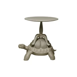 Qeeboo Furnishings-- Turtle Carry Coffee Table - Dove Grey - Coffee Table by Marcantonio - Furnishing - Home - Avvenice