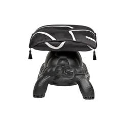 Qeeboo Furnishings-- Turtle Carry Pouf - Black - Pouf by Marcantonio - Furnishing - Home - Avvenice