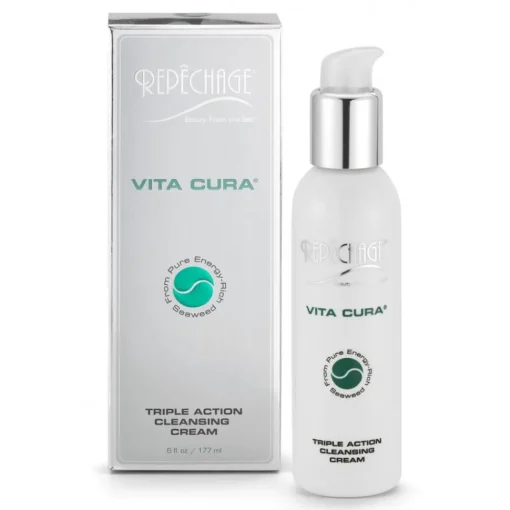 Rep\u00eachage Natural Cosmetics-Repêchage - Vita Cura® Triple Action Cleansing Cream - Professional Cosmetics - Avvenice