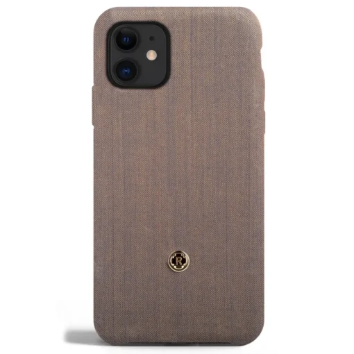 Revested Milano Case-- Gentleman - Azure - iPhone 11 Case - Apple - Artisan Wool Cover - Avvenice