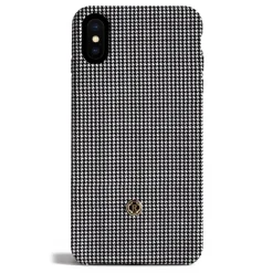 Revested Milano Case-- Houndstooth - iPhone X / XS Case - Apple - Artisan Wool Cover - Avvenice