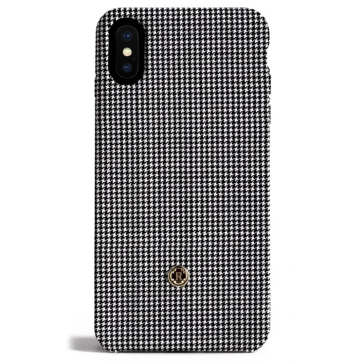 Revested Milano Case-- Houndstooth - iPhone X / XS Case - Apple - Artisan Wool Cover - Avvenice