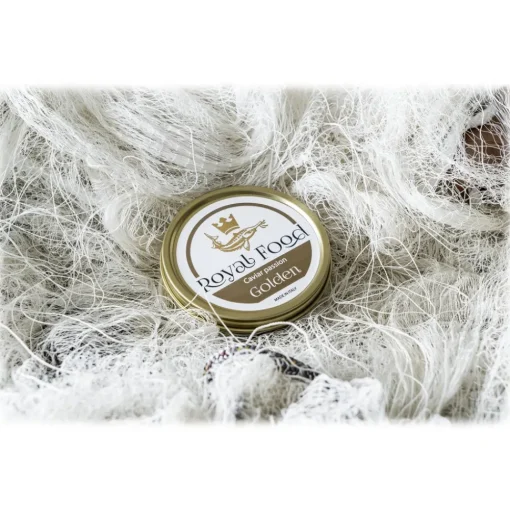 Royal Food Caviar Caviar And Oysters-- Golden - Siberian Caviar - Baeri Sturgeon - 30 g - Avvenice