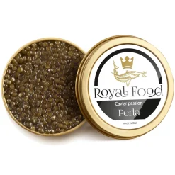 Royal Food Caviar Caviar And Oysters-- Pearl - Beluga Caviar - Huso and Naccarii Sturgeon - 30 g - Avvenice